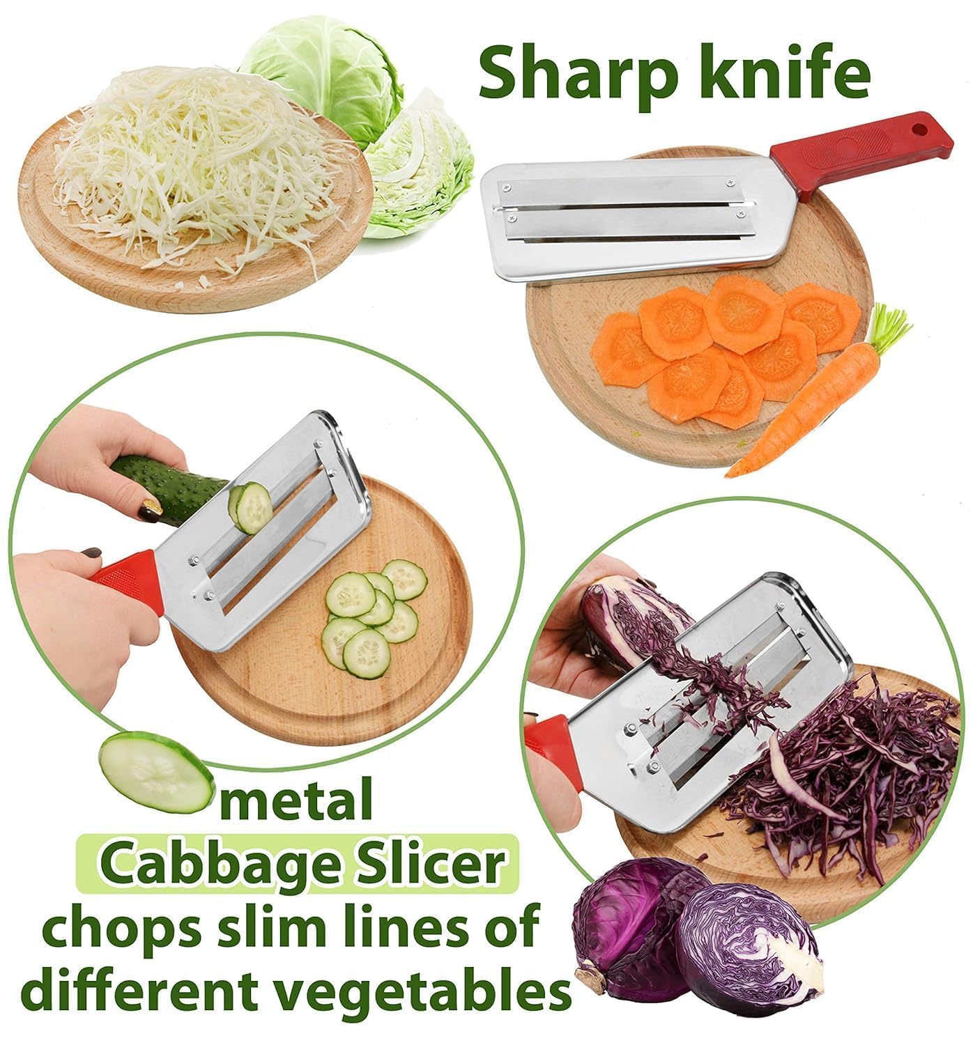 Multi-Functional Slicing Knife with Peeler