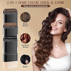 Instant Hair Dye Stick with Built-in Comb