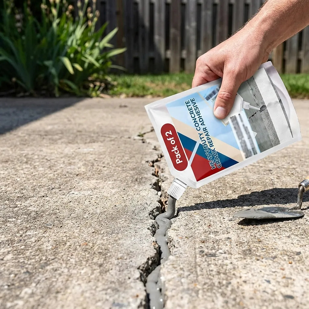 HEAVY-DUTY CONCRETE CRACK REPAIR PACK OF 2