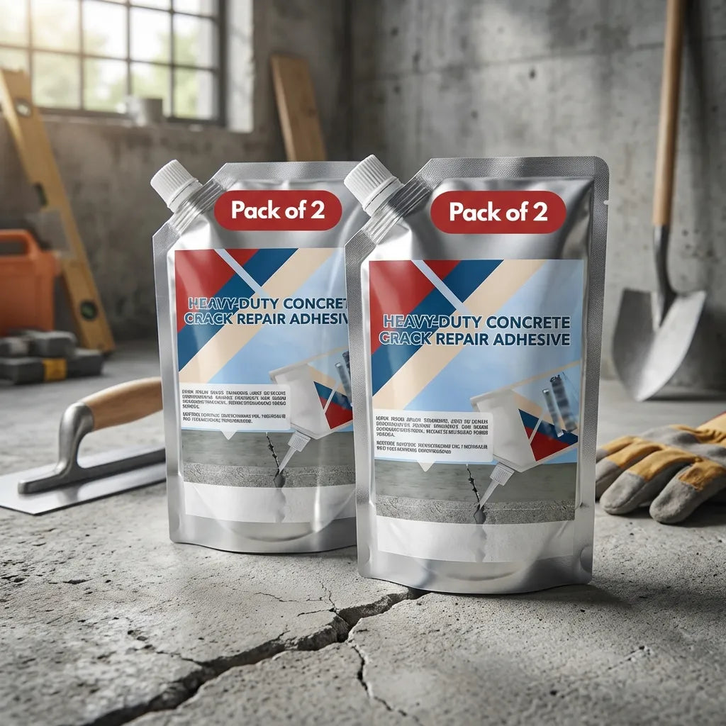 HEAVY-DUTY CONCRETE CRACK REPAIR PACK OF 2